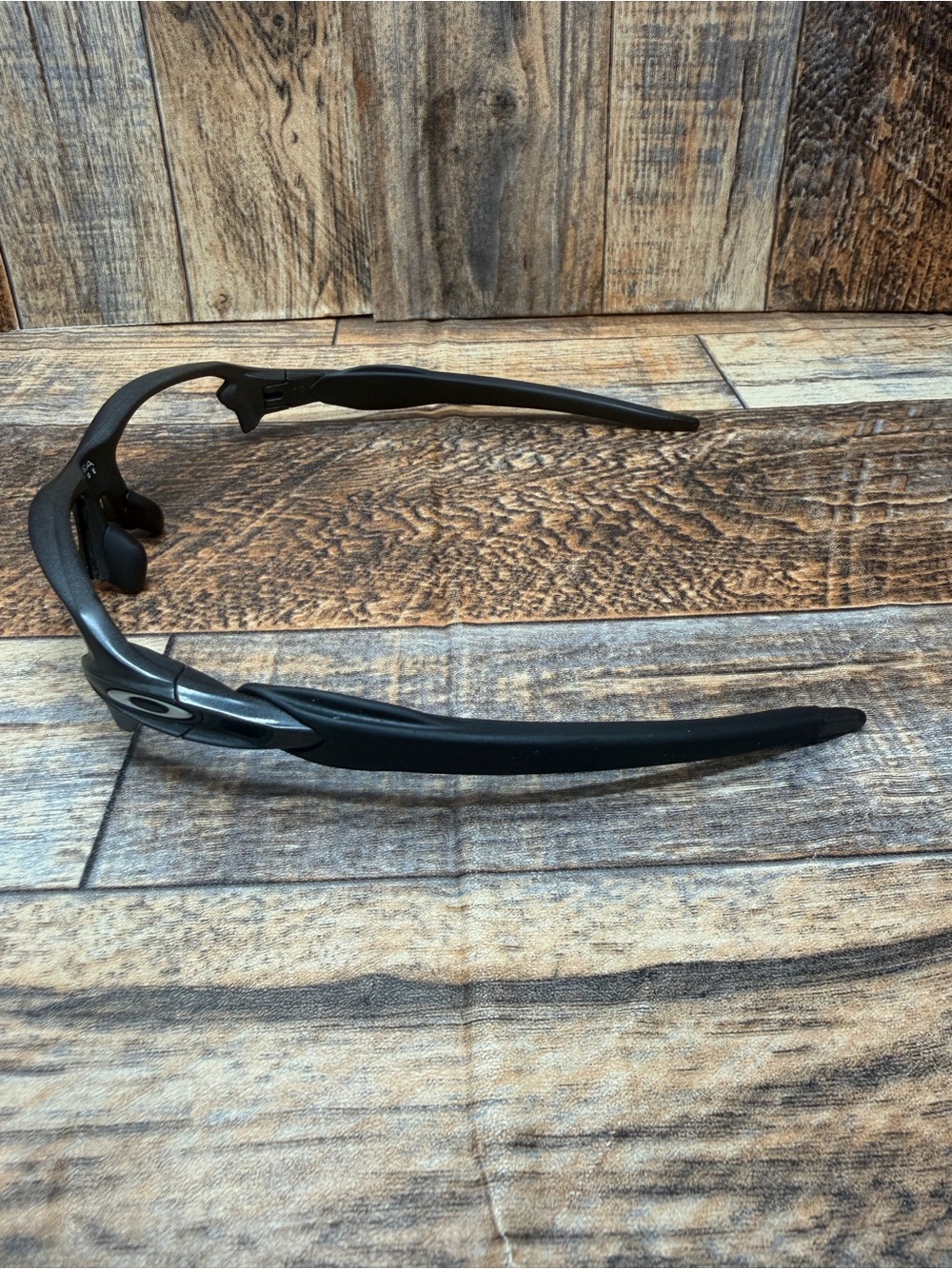Oakley Flak 2.0 Replacement Frame Only Made in USA Black Polished Logo NO LENS - Picture 3 of 11